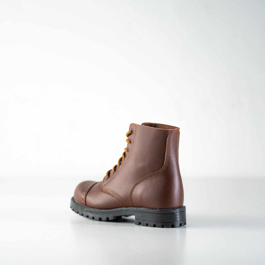 517 aka Aviator Boots - Brown-The Urban Outpost