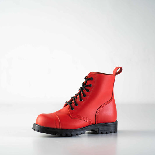 517 aka Aviator Boots - Red-The Urban Outpost