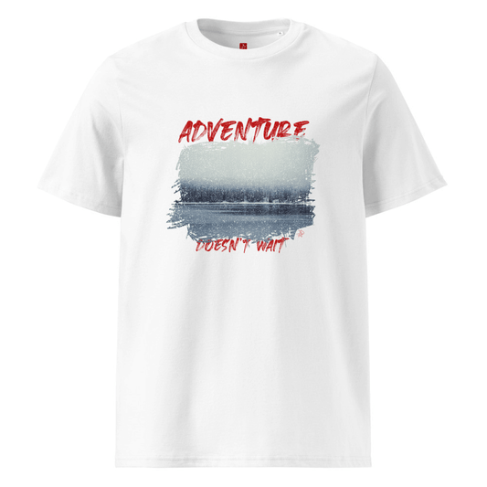 Adventure Doesn't Wait T-Shirt – Winter Lake Design-The Urban Outpost