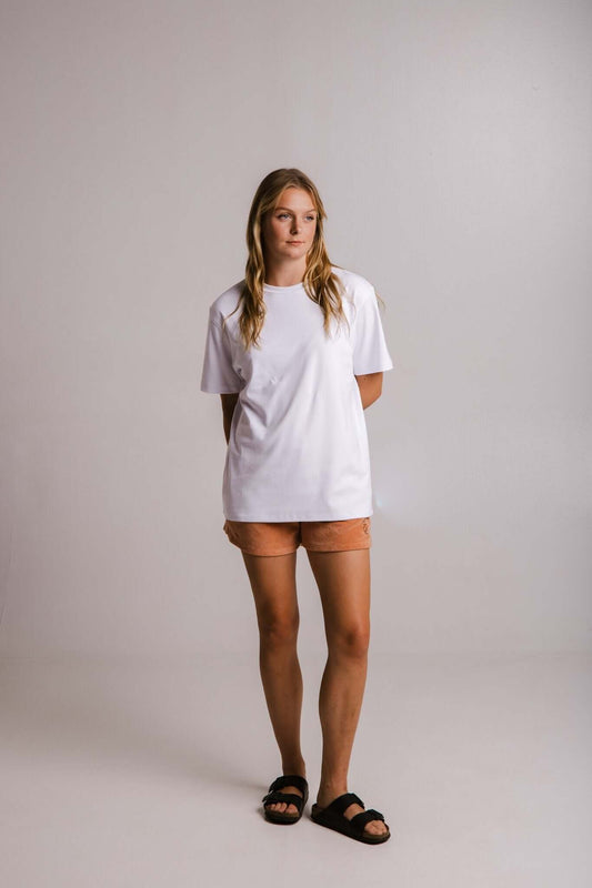 Heavy T-shirt - White-The Urban Outpost
