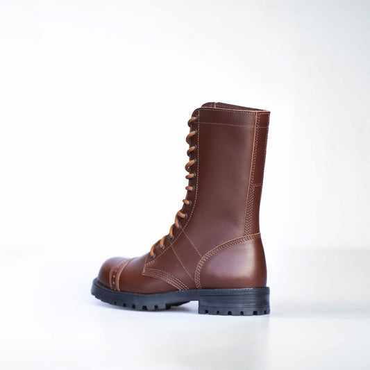 516 aka High Aviator Boots - Brown-The Urban Outpost