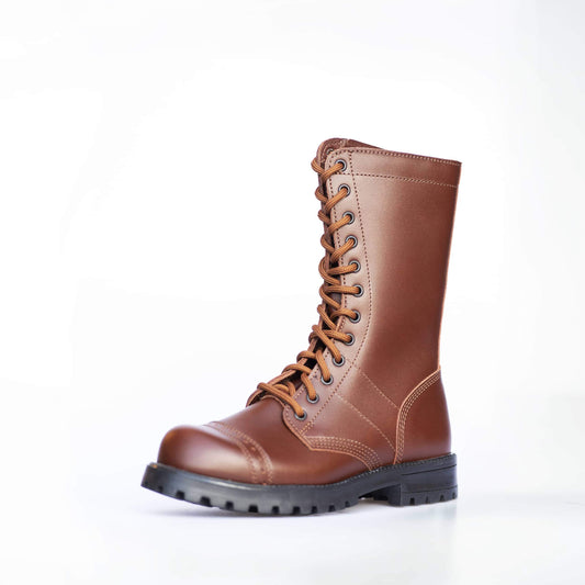 516 aka High Aviator Boots - Brown-The Urban Outpost