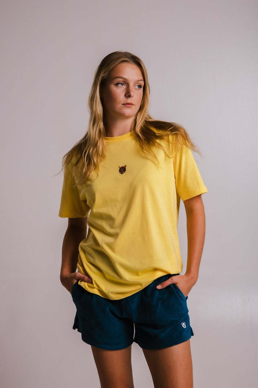 Tiger T-shirt - Yellow-The Urban Outpost